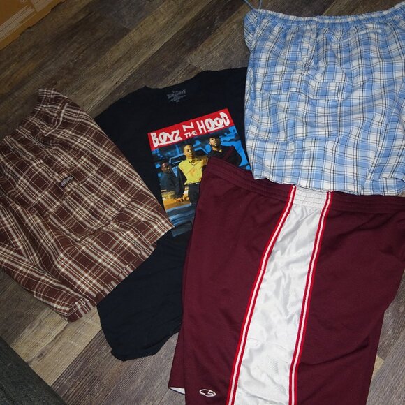 bundle men 3XL clothing shorts & tee - Picture 1 of 10